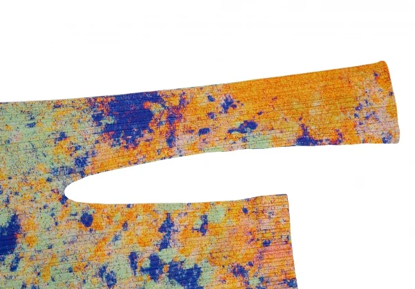 プリーツプリーズPLEATS PLEASE スプラッシュプリントワイドシルエットカットソー マルチM位 K-108690_004