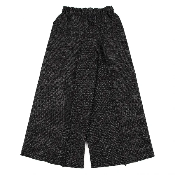 イッセイミヤケISSEY MIYAKE ステッチ編みセットアップ 黒白M位 K-108693_017