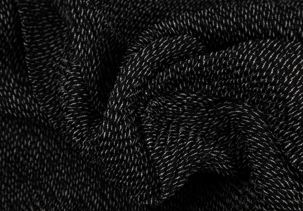 イッセイミヤケISSEY MIYAKE ステッチ編みセットアップ 黒白M位 K-108693_018