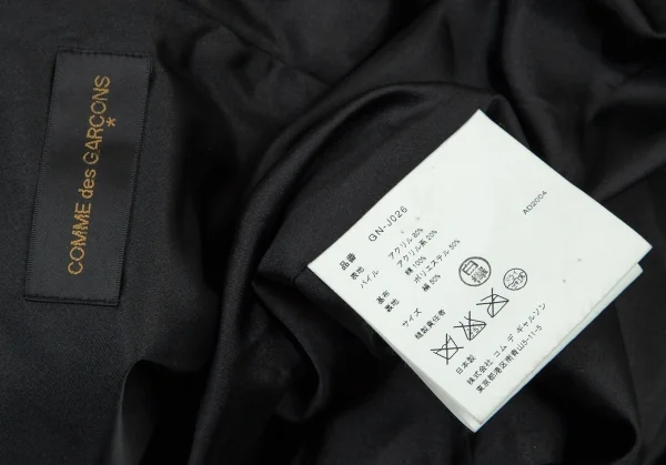 コムデギャルソンCOMME des GARCONS フェイクファーマントボレロ こげ茶フリー K-108708_012