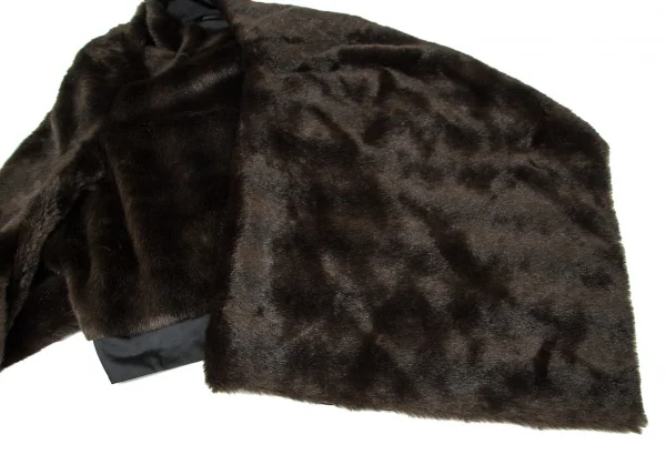 コムデギャルソンCOMME des GARCONS フェイクファーマントボレロ こげ茶フリー K-108708_006