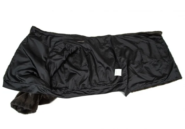 コムデギャルソンCOMME des GARCONS フェイクファーマントボレロ こげ茶フリー K-108708_007