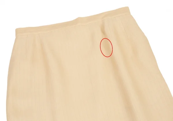 ヨシエイナバyoshie inaba シルク混ストライプ織りセットアップ クリーム9・11 K-108753_013