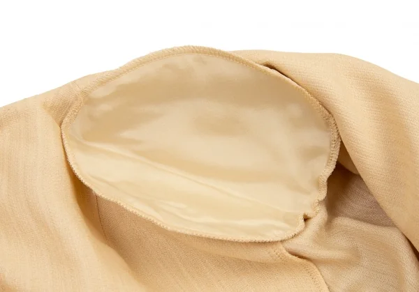 ヨシエイナバyoshie inaba シルク混ストライプ織りセットアップ クリーム9・11 K-108753_005