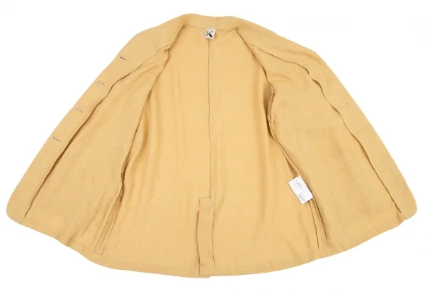 Kオブクリツィア K OF KRIZIA リネン4Bジャケット ベージュ42 K-108754_011