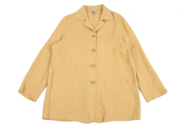 Kオブクリツィア K OF KRIZIA リネン4Bジャケット ベージュ42 K-108754_002