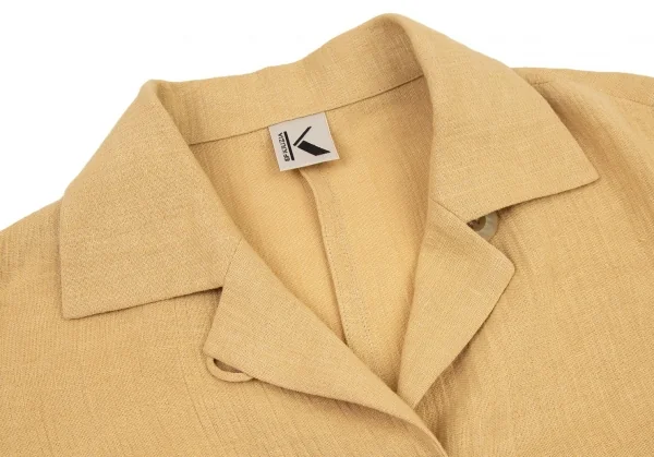 Kオブクリツィア K OF KRIZIA リネン4Bジャケット ベージュ42 K-108754_004