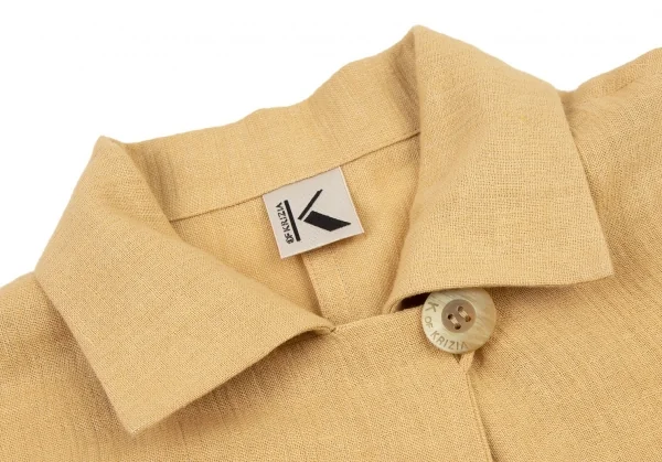 Kオブクリツィア K OF KRIZIA リネン4Bジャケット ベージュ42 K-108754_005