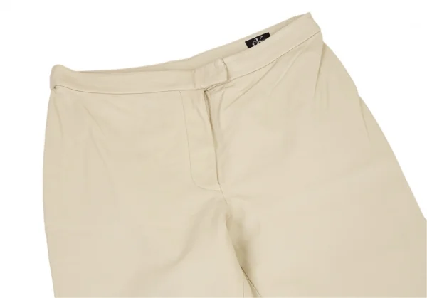 カルバンクラインCalvin Klein シープレザーパンツ ベージュ6 K-108757_002