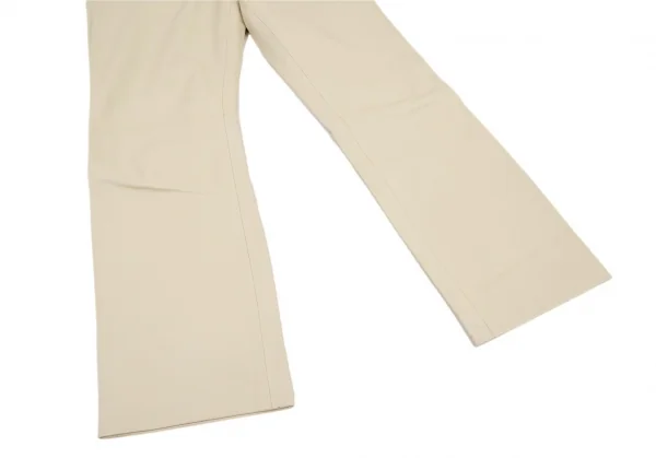 カルバンクラインCalvin Klein シープレザーパンツ ベージュ6 K-108757_004