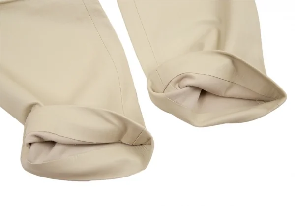 カルバンクラインCalvin Klein シープレザーパンツ ベージュ6 K-108757_007