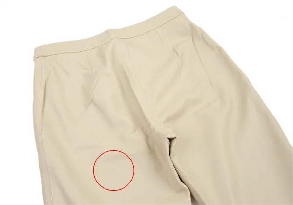カルバンクラインCalvin Klein シープレザーパンツ ベージュ6 K-108757_009