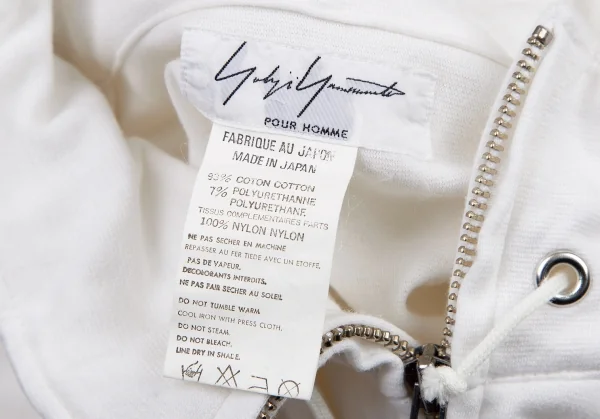 Yohji Yamamoto POUR HOMME Hoodie Zip Blouson K-108794_017