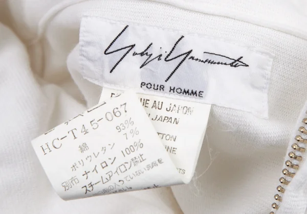 Yohji Yamamoto POUR HOMME Hoodie Zip Blouson K-108794_018