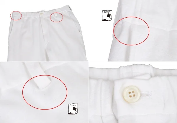 Yohji Yamamoto POUR HOMME Hem Switching 2way Pants K-108795_003