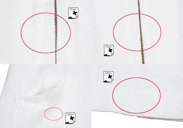 ヨウジヤマモト プールオムYohji Yamamoto POUR HOMME カップルズ期 コットンジップ収納セットアップ 白M位 K-108796_007