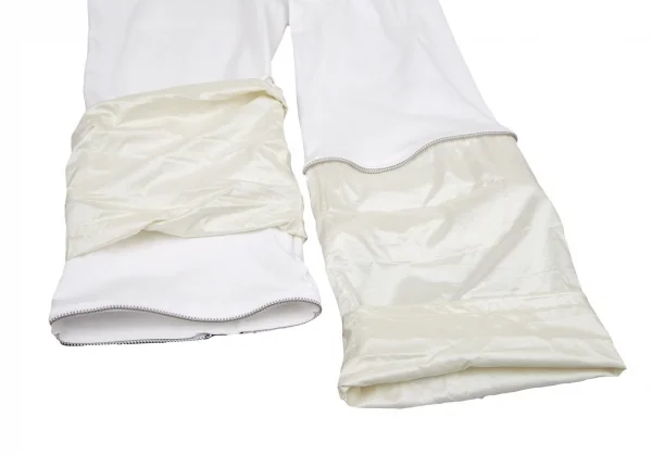 ヨウジヤマモト プールオムYohji Yamamoto POUR HOMME カップルズ期 コットンジップ収納セットアップ 白M位 K-108796_015