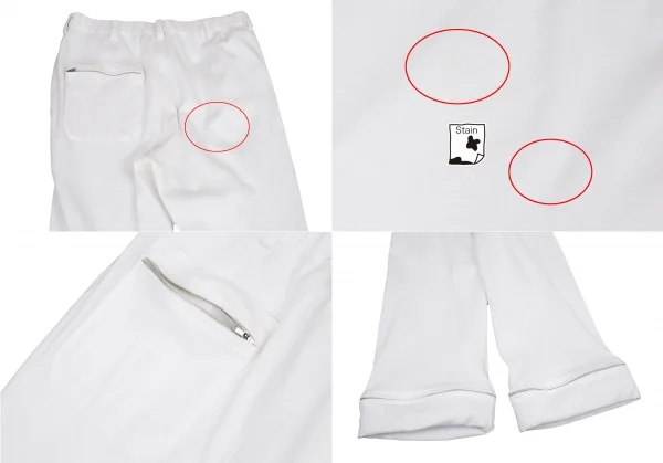 ヨウジヤマモト プールオムYohji Yamamoto POUR HOMME カップルズ期 コットンジップ収納セットアップ 白M位 K-108796_017