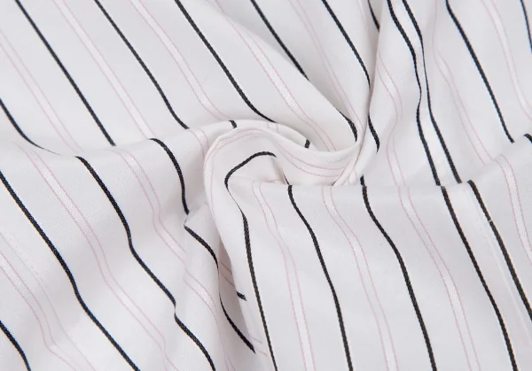 ドーリーガールバイアナスイ DOLLY GIRL BY ANNA SUI ストライプフリルブラウス 白グレーピンク1 K-108800_013