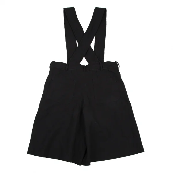 COMME des GARCONS BLACK Ester Suspenders Shorts K-108807_010