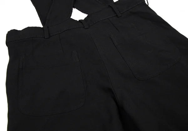 COMME des GARCONS BLACK Ester Suspenders Shorts K-108807_012