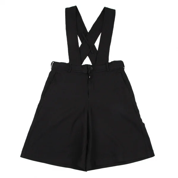 COMME des GARCONS BLACK Ester Suspenders Shorts K-108807_002