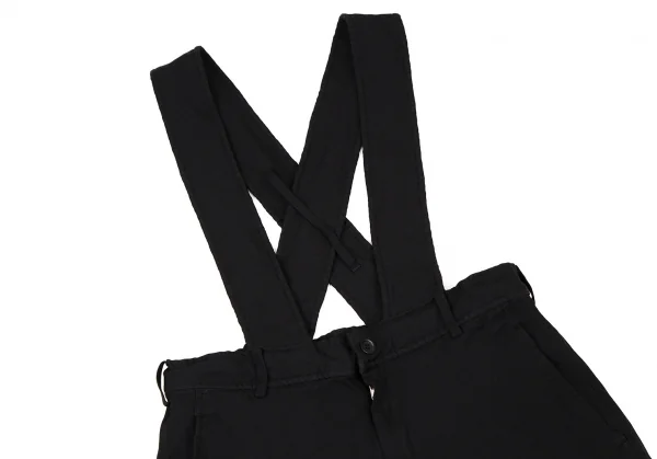 COMME des GARCONS BLACK Ester Suspenders Shorts K-108807_003