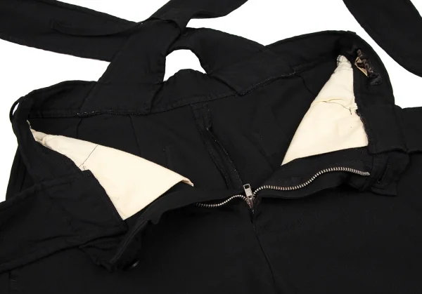 COMME des GARCONS BLACK Ester Suspenders Shorts K-108807_007