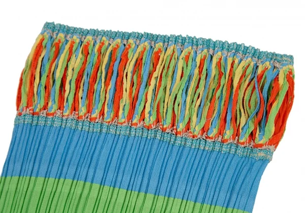 プリーツプリーズPLEATS PLEASE カラフルタートルネックノースリーブトップ ベージュ3 K-108878_004