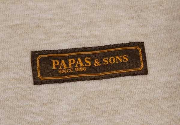 Papas Cotton Poly High Neck Long Sleeve Top K-108902_004