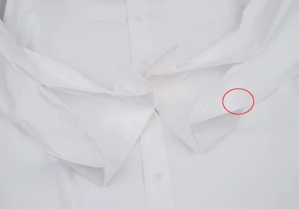 Yohji Yamamoto POUR HOMME Round Pinhole Collar Long Sleeve Shirt K-108939_008