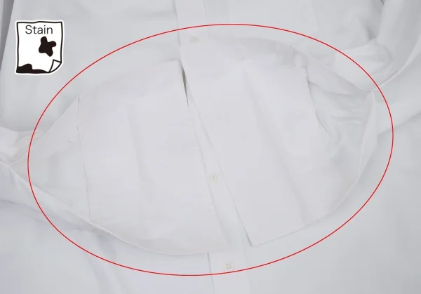 Yohji Yamamoto POUR HOMME Round Pinhole Collar Long Sleeve Shirt K-108939_010