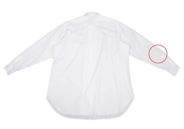ヨウジヤマモト プールオムYohji Yamamoto POUR HOMME コットンベーシックシャツ 白L K-108941_014