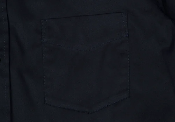 ヨウジヤマモト プールオムYohji Yamamoto POUR HOMMEコットンベーシックシャツ 紺M K-108942_006