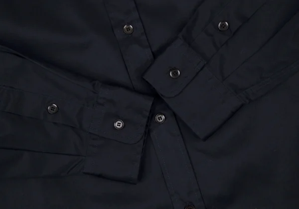 ヨウジヤマモト プールオムYohji Yamamoto POUR HOMMEコットンベーシックシャツ 紺M K-108942_008