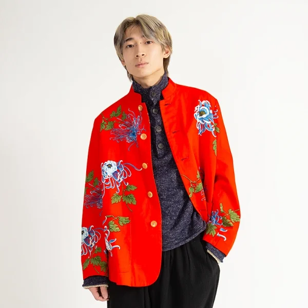 ヨウジヤマモト 1995SS ビンテージ アウター ヒモが長いのが特徴的 S yohji yamamoto - 【カート購入不可】 pour homme