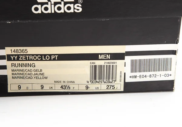 Yohji Yamamoto POUR HOMME adidas ZETROC Sneakers K-108967_015