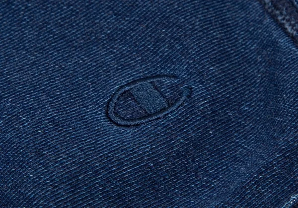 エディフィス×チャンピオンEDIFICE×Champion リバースウィーブ半袖スウェット インディゴXL K-108992_010