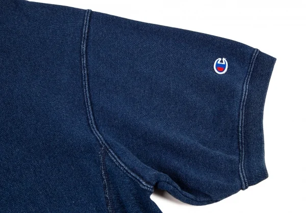 エディフィス×チャンピオンEDIFICE×Champion リバースウィーブ半袖スウェット インディゴXL K-108992_005