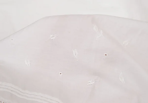 マドモアゼルノンノンMademoiselle NON NONコットンレース刺繍キャミソールチュニック 白M K-109006_013