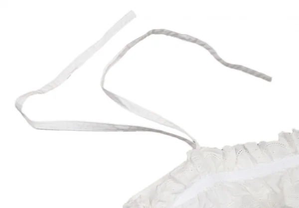 マドモアゼルノンノンMademoiselle NON NONコットンレース刺繍キャミソールチュニック 白M K-109006_006