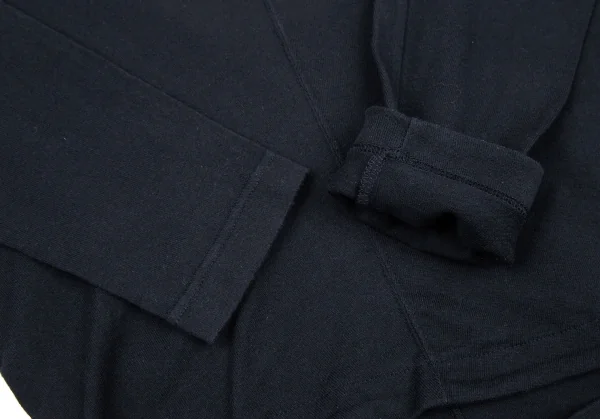 コムデギャルソンCOMME des GARCONSコットン変形切替カットソー 紺M K-109017_006