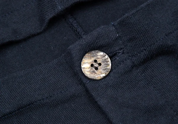 コムデギャルソンCOMME des GARCONSコットン変形切替カットソー 紺M K-109017_008