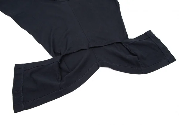 コムデギャルソンCOMME des GARCONSコットン変形切替カットソー 紺M K-109017_009