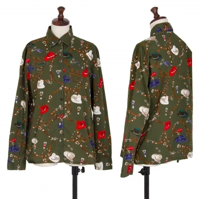 Mademoiselle NON NON Hat Printed Long Sleeve Shirt