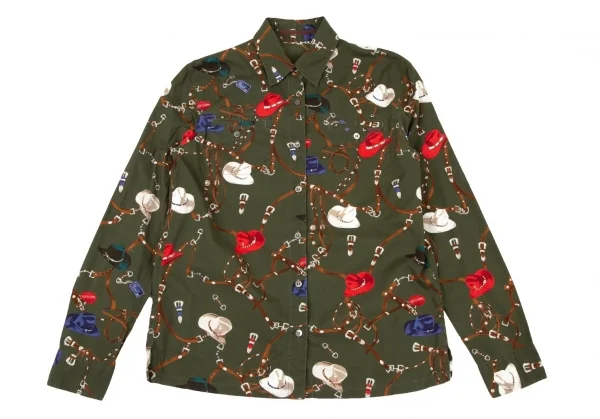 Mademoiselle NON NON Hat Printed Long Sleeve Shirt K-109033_002