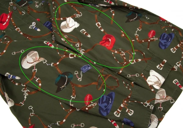 Mademoiselle NON NON Hat Printed Long Sleeve Shirt K-109033_009