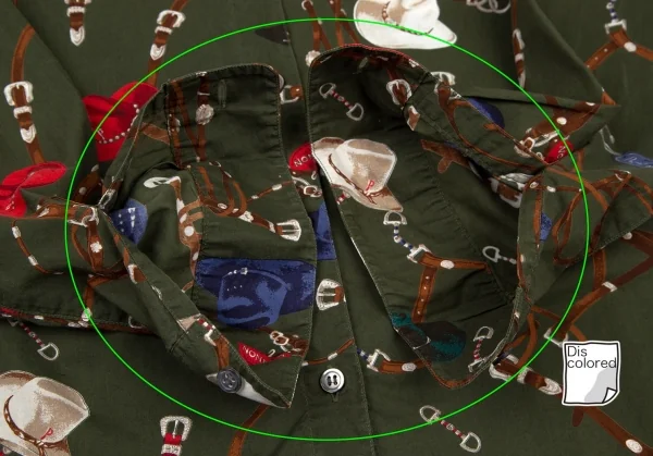 Mademoiselle NON NON Hat Printed Long Sleeve Shirt K-109033_014