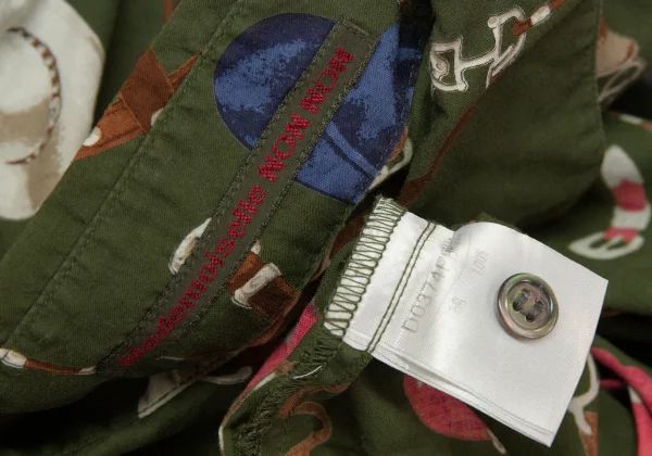 Mademoiselle NON NON Hat Printed Long Sleeve Shirt K-109033_020