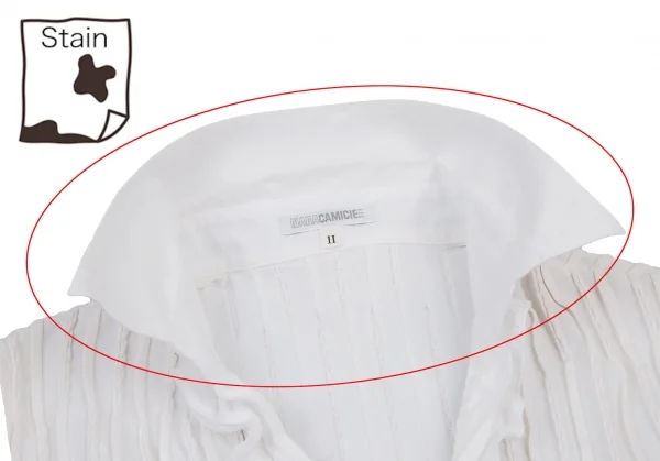 ナラカミーチェNARACAMICIE フリルフロント切替ノースリーブストレッチブラウス オフII K-109035_004